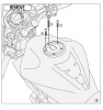 GIVI MOCOWANIE TANKLOCK - KAWASAKI Z 750 (03 > 06)